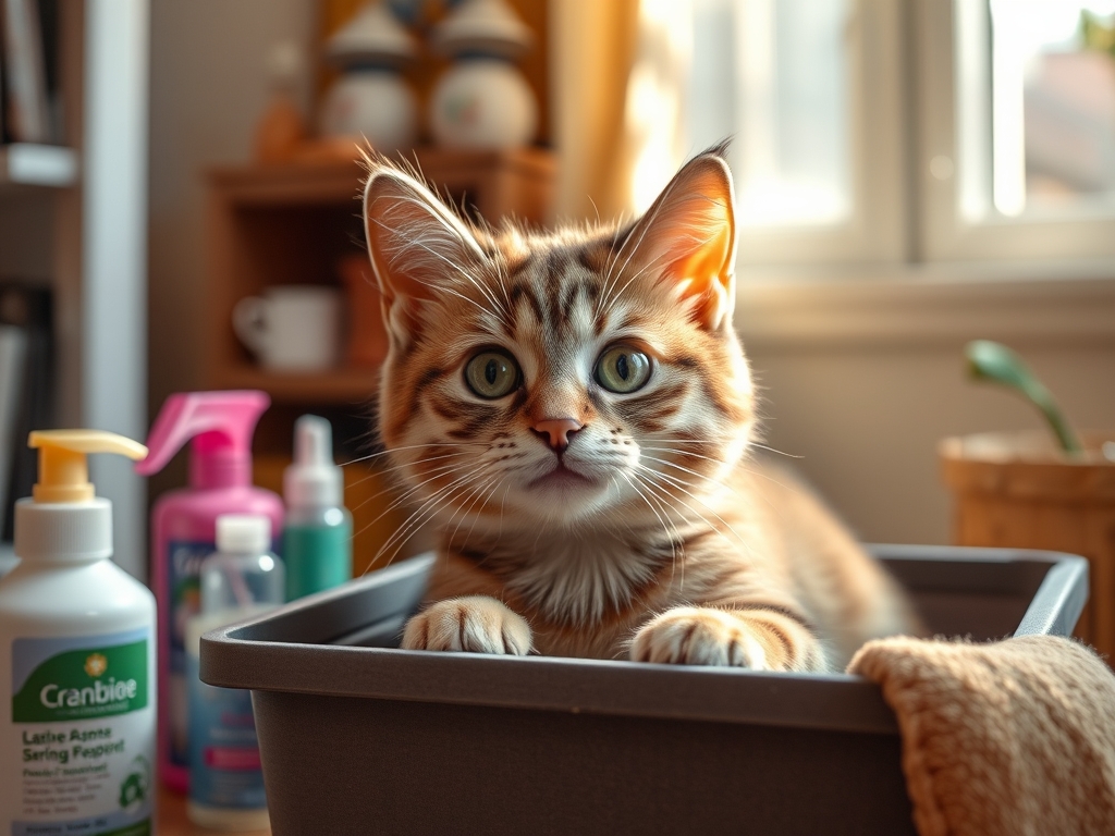 cat box with grooming products - cat subscription boxes guide hero image
