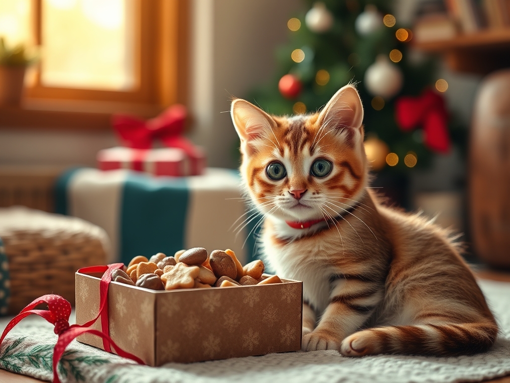 Costs and Value of Cat Box with Holiday Treats - cat subscription boxes