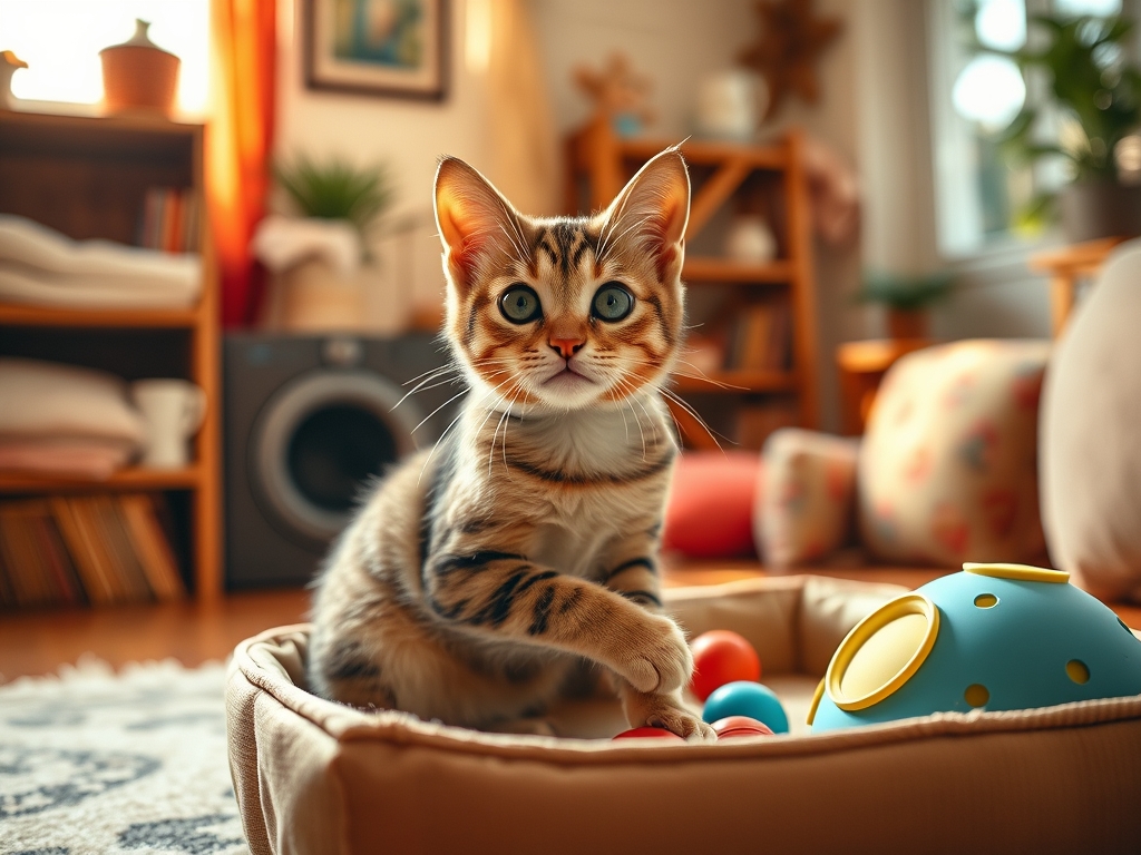 cat box with interactive toys - cat subscription boxes guide hero image