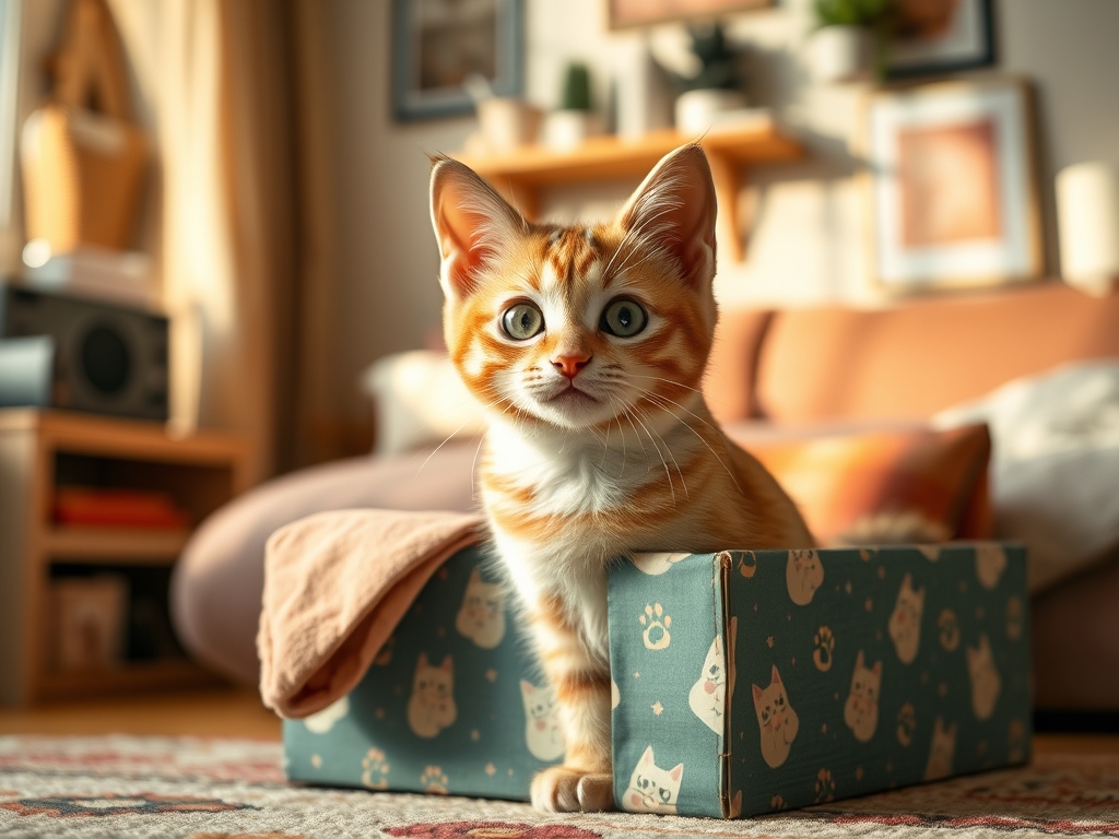 cat box with personalized items - cat subscription boxes guide hero image
