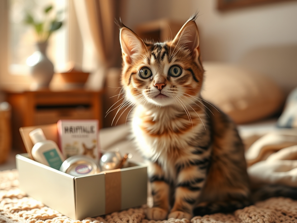 cat subscription box with calming products - cat subscription boxes guide hero image