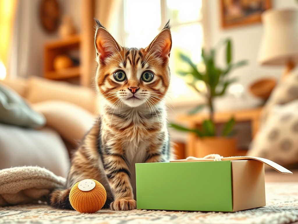 cat subscription box with catnip toys - cat subscription boxes guide hero image