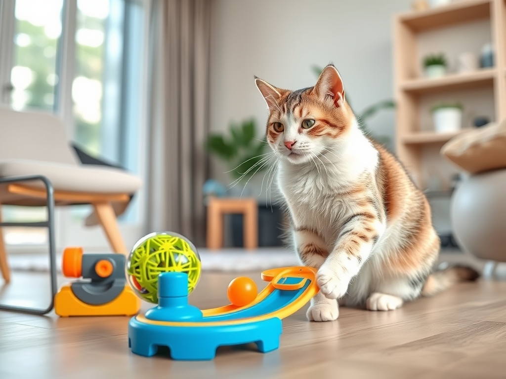 cat ball track toy reviews - cat toys interactive play guide hero image
