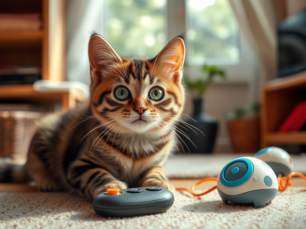 top rated electronic cat toys - cat toys interactive play guide hero image