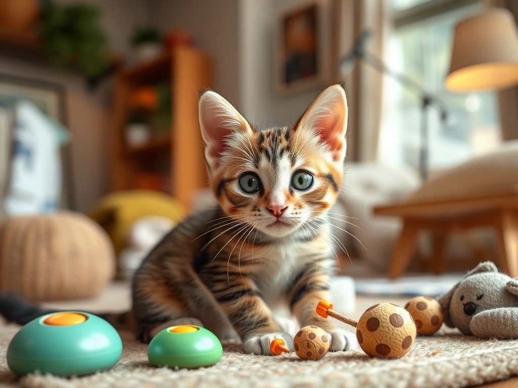 How to Choose Interactive Cat Toys for Kittens Under  Months - cat toys interactive