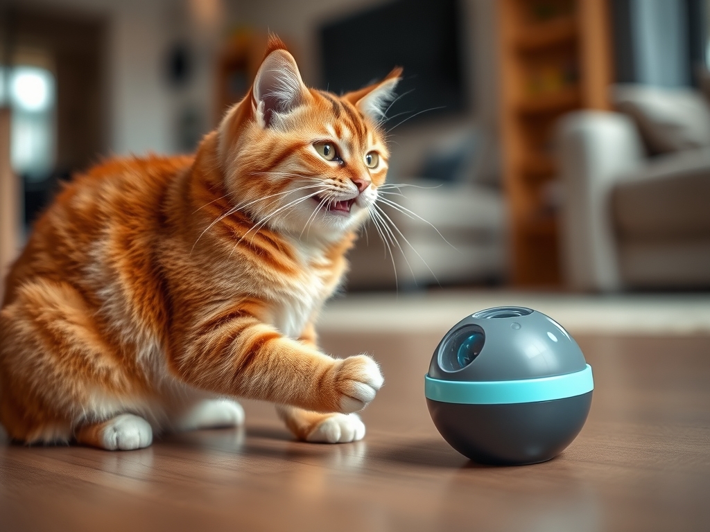 motion activated cat ball toy - cat toys interactive guide hero image