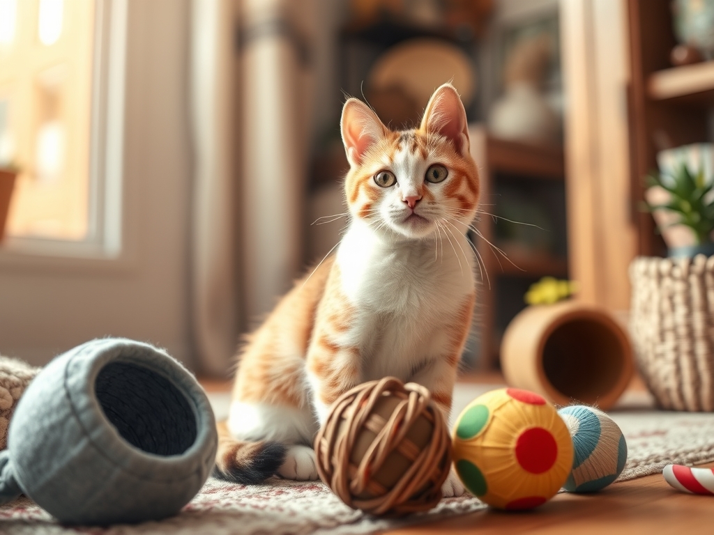 diy cat toys to keep them busy no sew - cat toys to keep them busy guide hero image