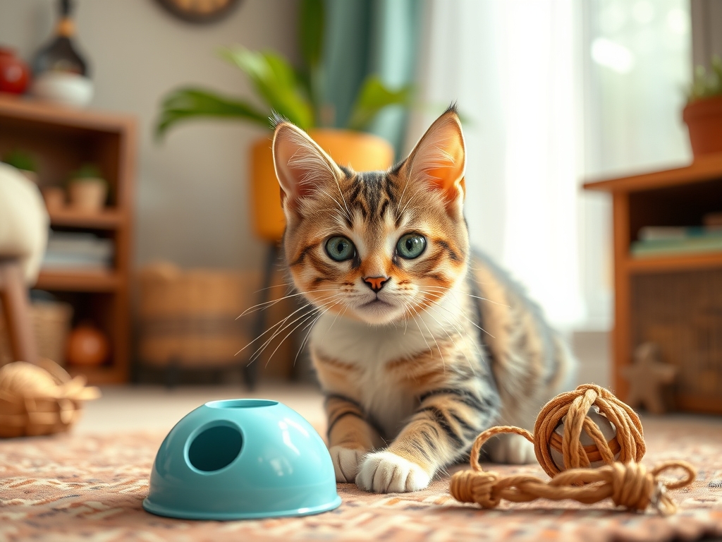 easy diy cat toys to keep them busy - cat toys to keep them busy guide hero image