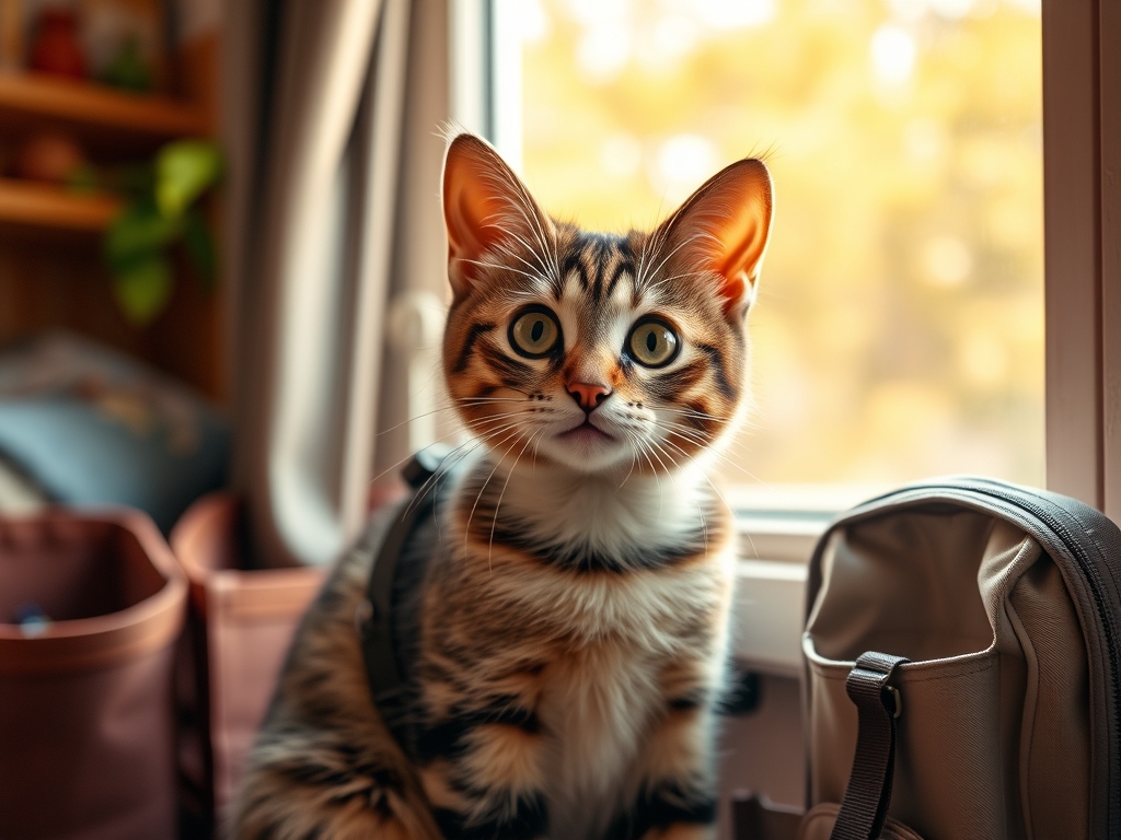 cat travel backpack with window - cat travel accessories guide hero image