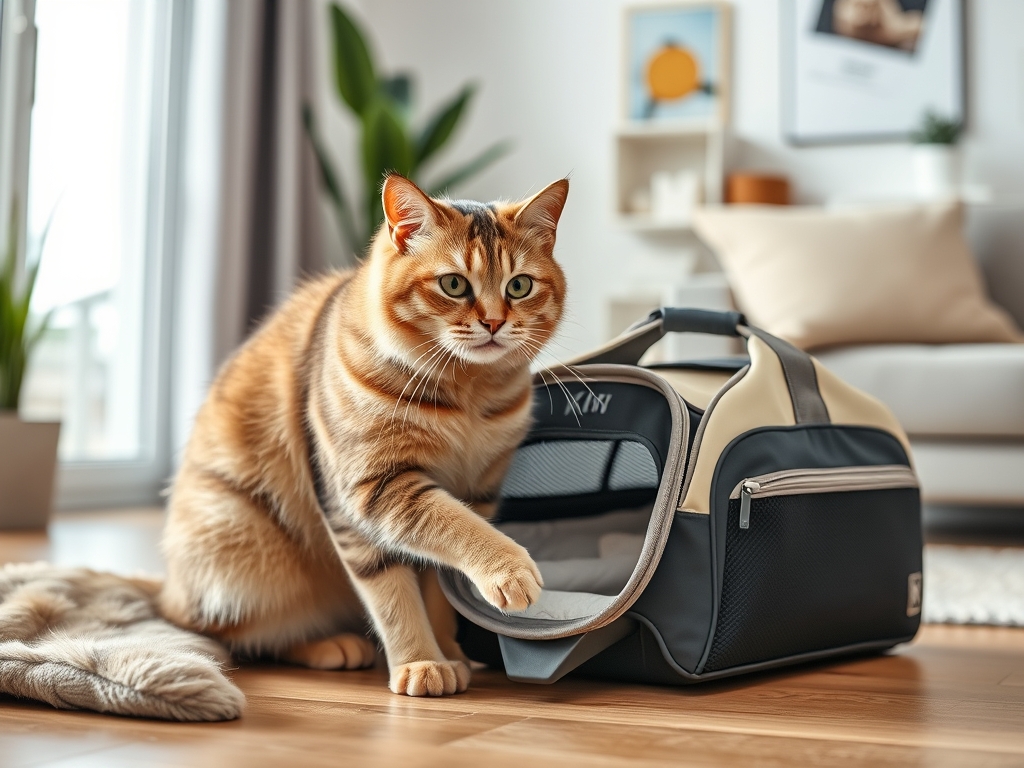 cat travel bag with litter box - cat travel accessories guide hero image