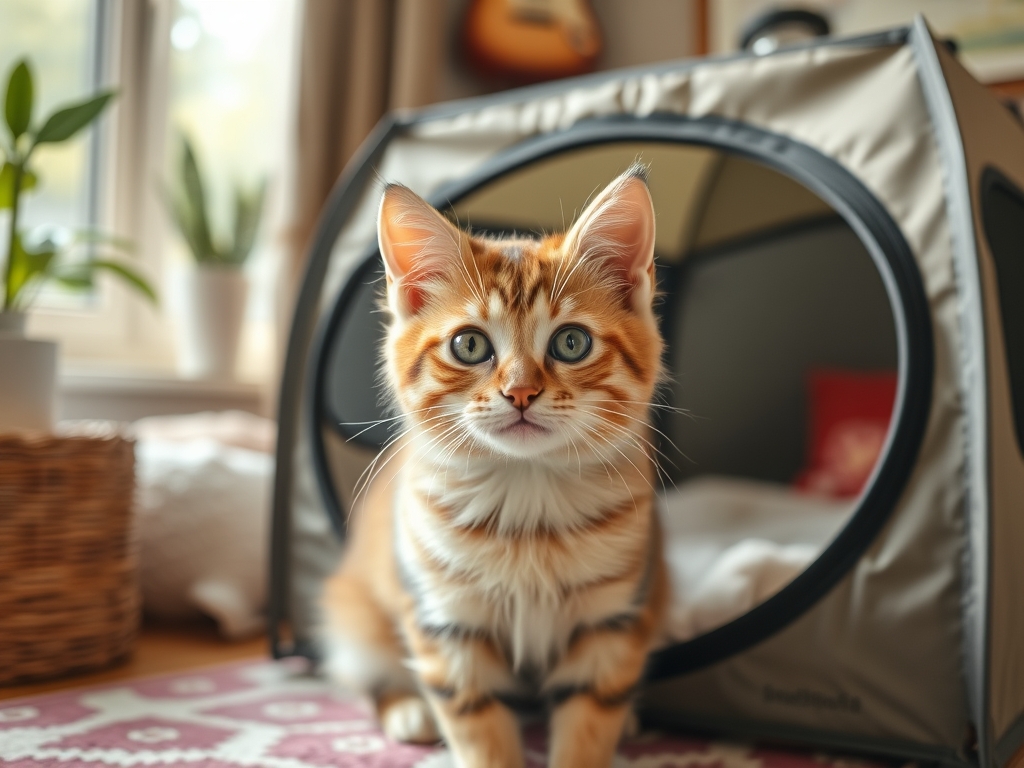 cat travel portable playpen - cat travel accessories guide hero image