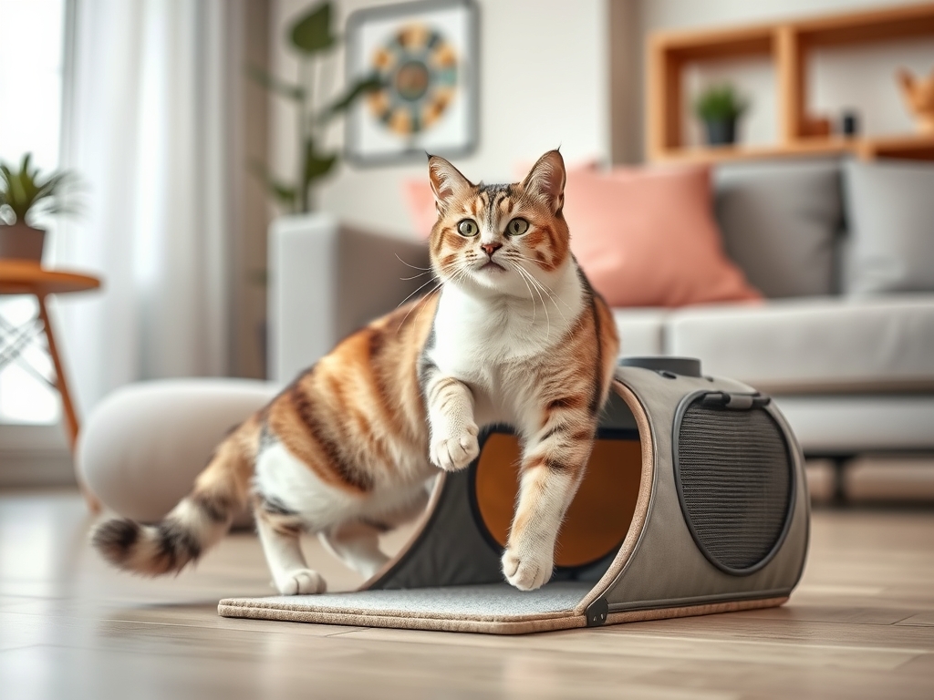 cat travel portable scratching post - cat travel accessories guide hero image