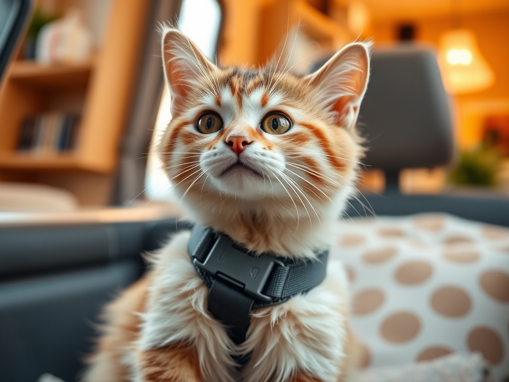 cat travel seat belt harness - cat travel accessories guide hero image