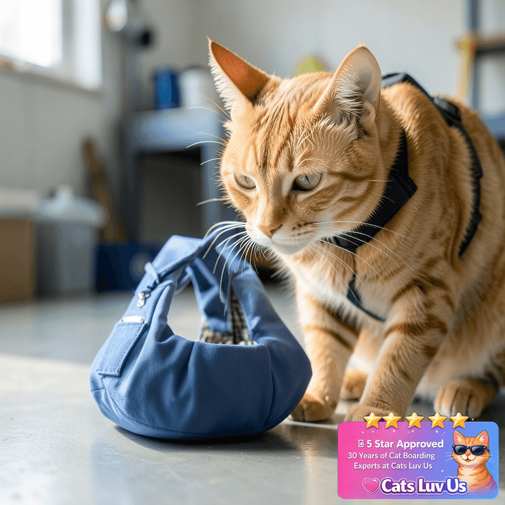 Dog Carrier Sling - Reversible Puppy Carrier Purse with cat - professional product lifestyle photo