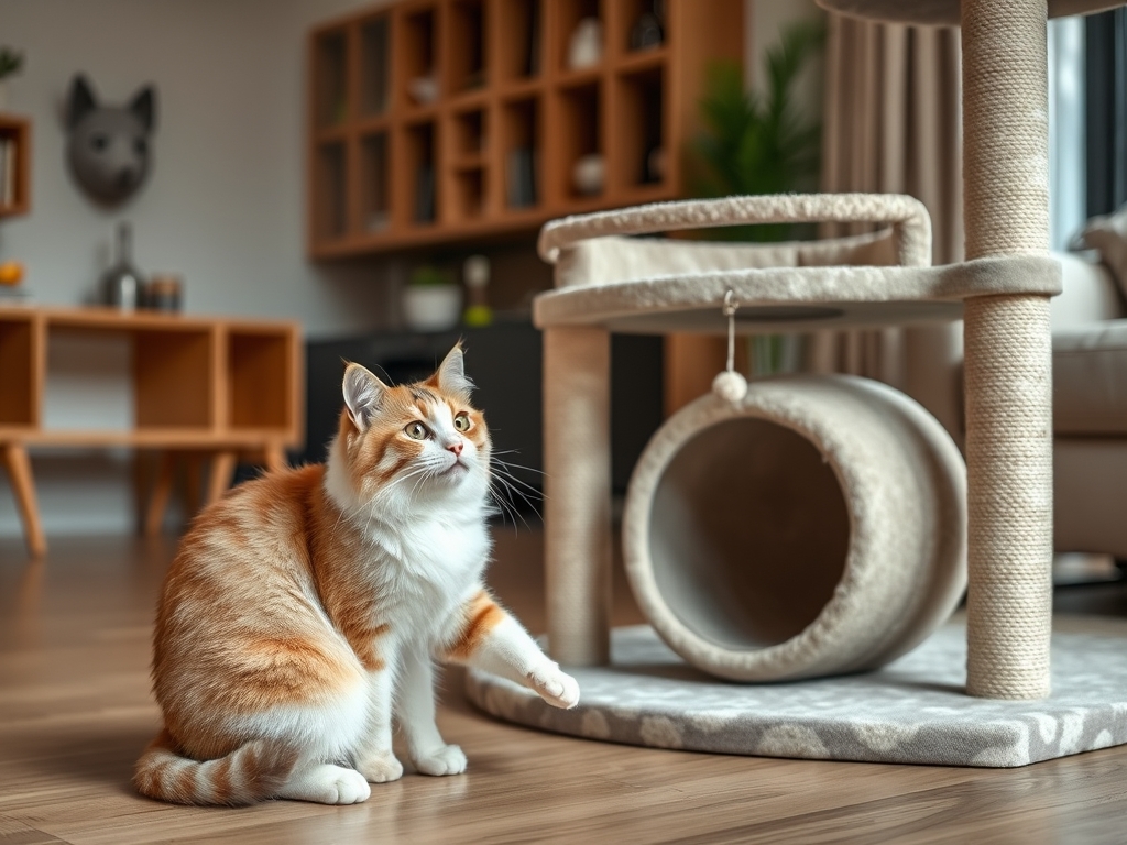 cat tree with hammock bed - cat trees & furniture guide hero image