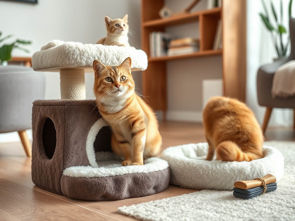 Understanding Costs and Value of Cat Tree with Plush Bedding - cat trees & furniture