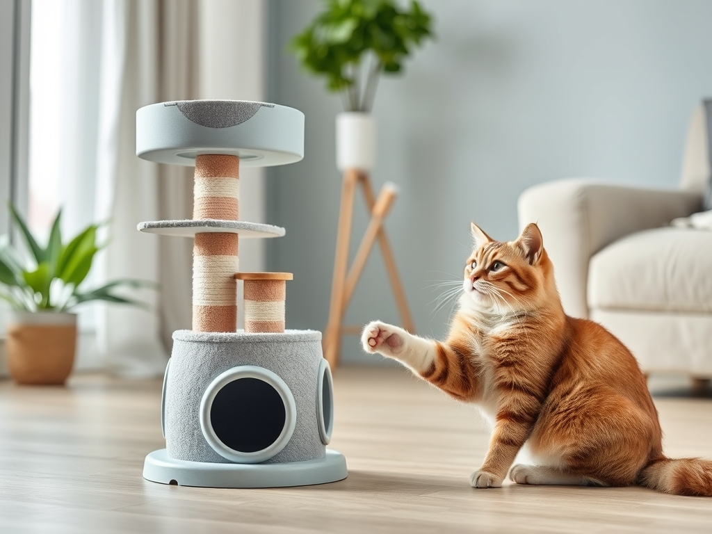 cat tree with replaceable parts - cat trees & furniture guide hero image