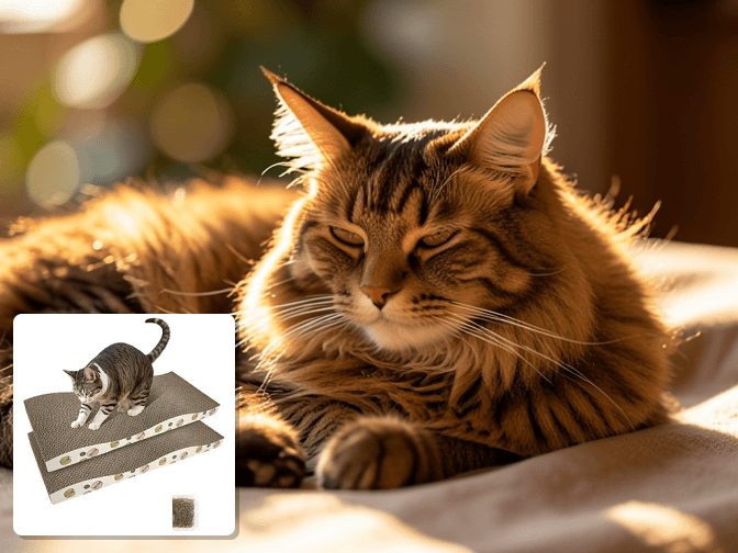 How CatnipEnhanced Scratchers Work - expert cat scratching boards with catnip guide