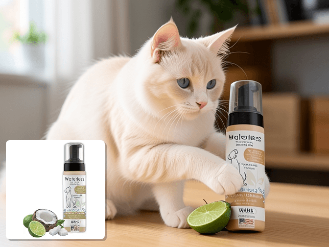 How Waterless Cat Shampoo Works - expert waterless cat shampoo for dry skin guide