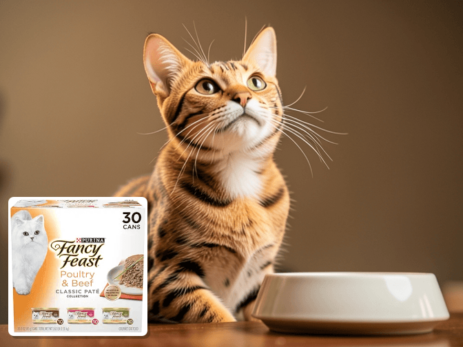 Cat owner reviewing best wet cat food brands for kittens options for their pet in 2026