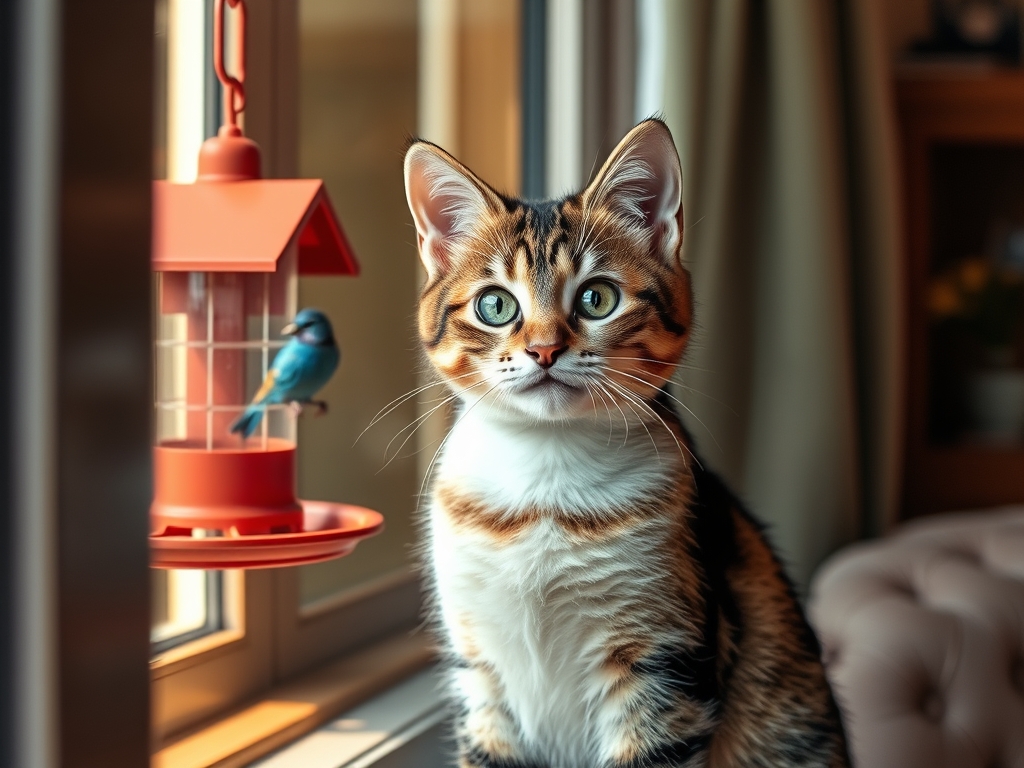 best cat window bird feeder - cat window bird feeders guide hero image