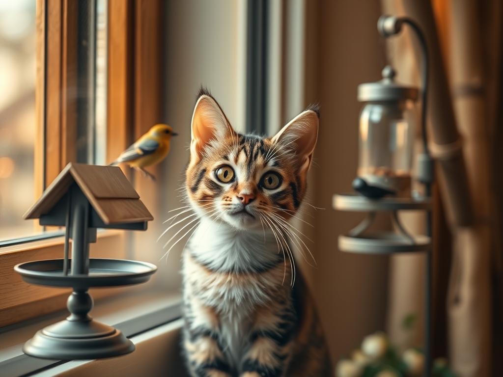 cat window bird feeder for bird watching - cat window bird feeders guide hero image