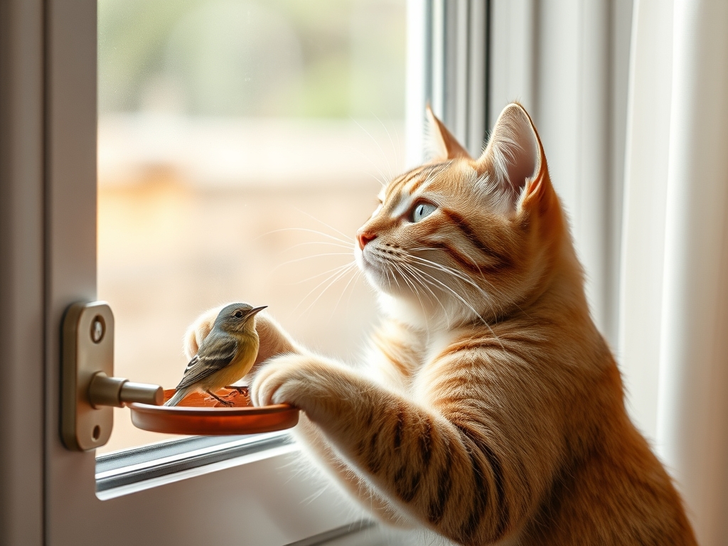 cat window bird feeder for interactive play - cat window bird feeders guide hero image