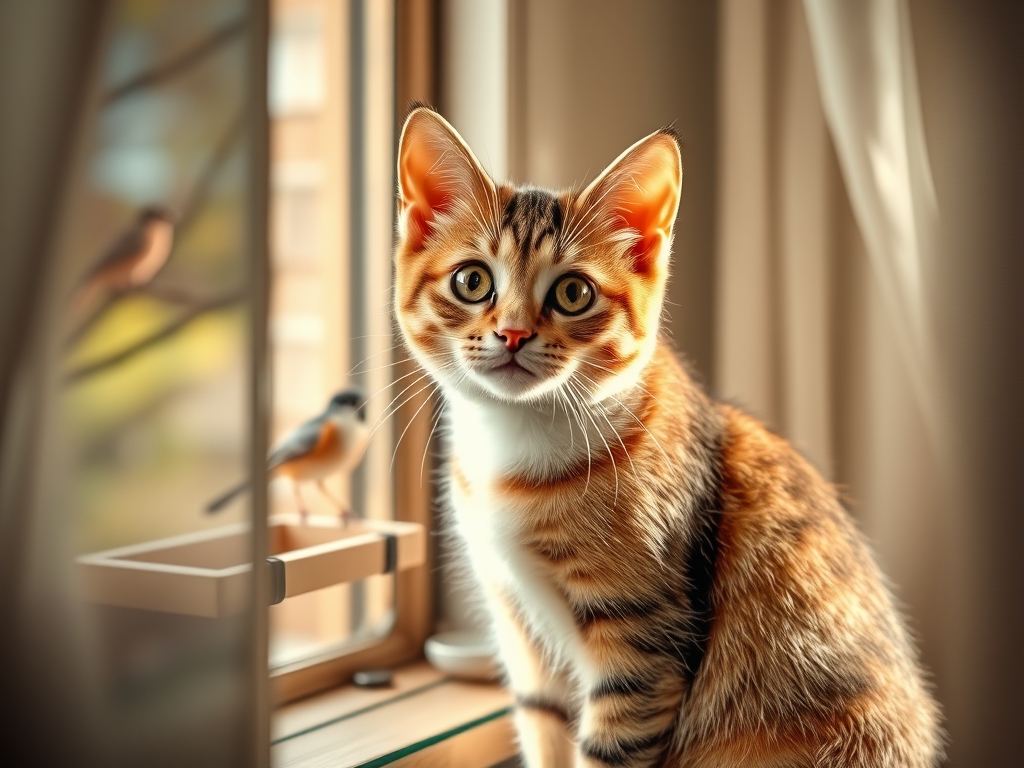 diy cat window bird watching station - cat window bird watching products guide hero image