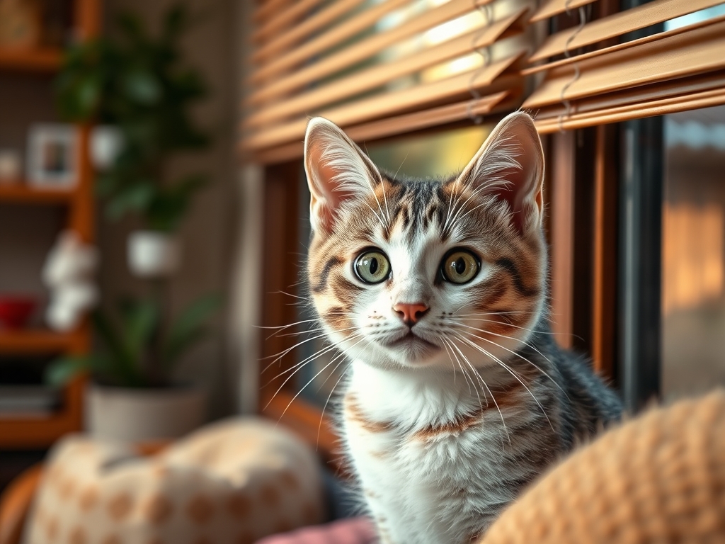 Benefits and Features of Cat Resistant Window Blinds - cat window curtains blinds protection