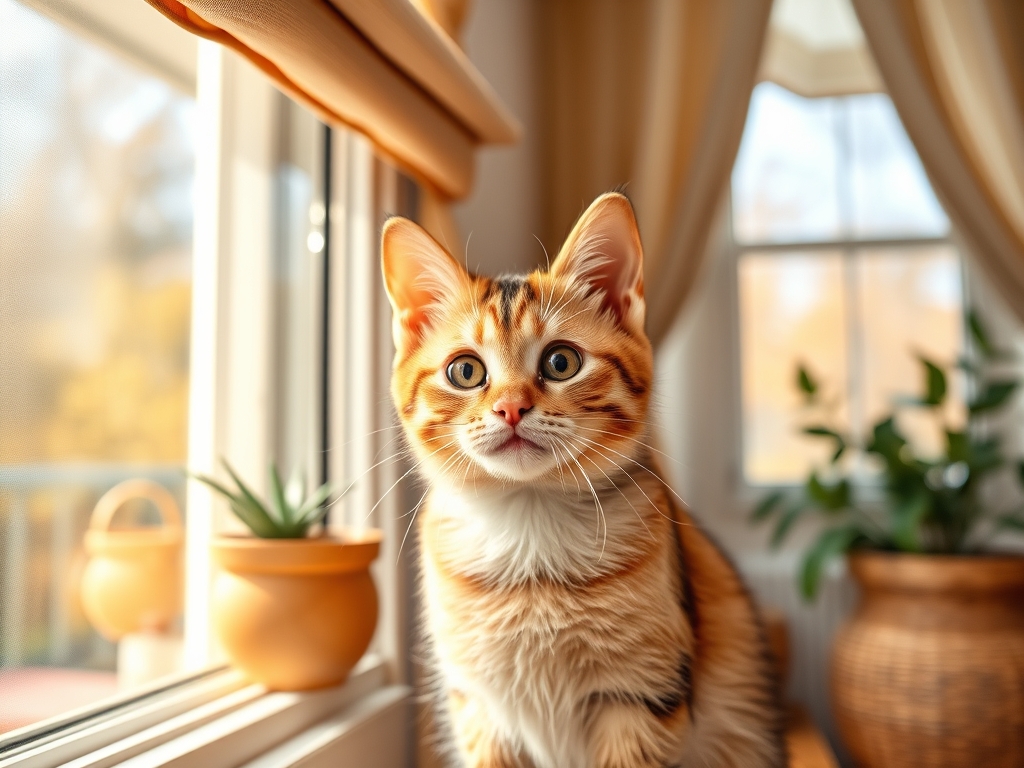 Benefits and Features of Cat Proof Window Coverings - cat window curtains blinds protection