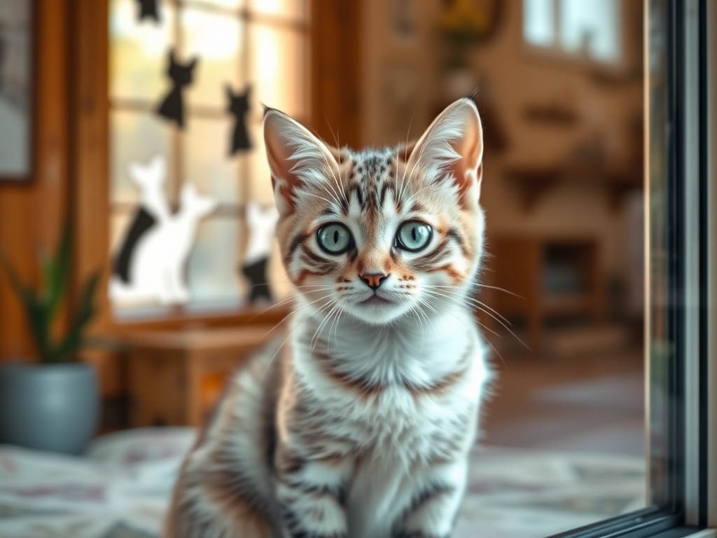 Safety Features of Cat Window Decals - cat window decals stickers