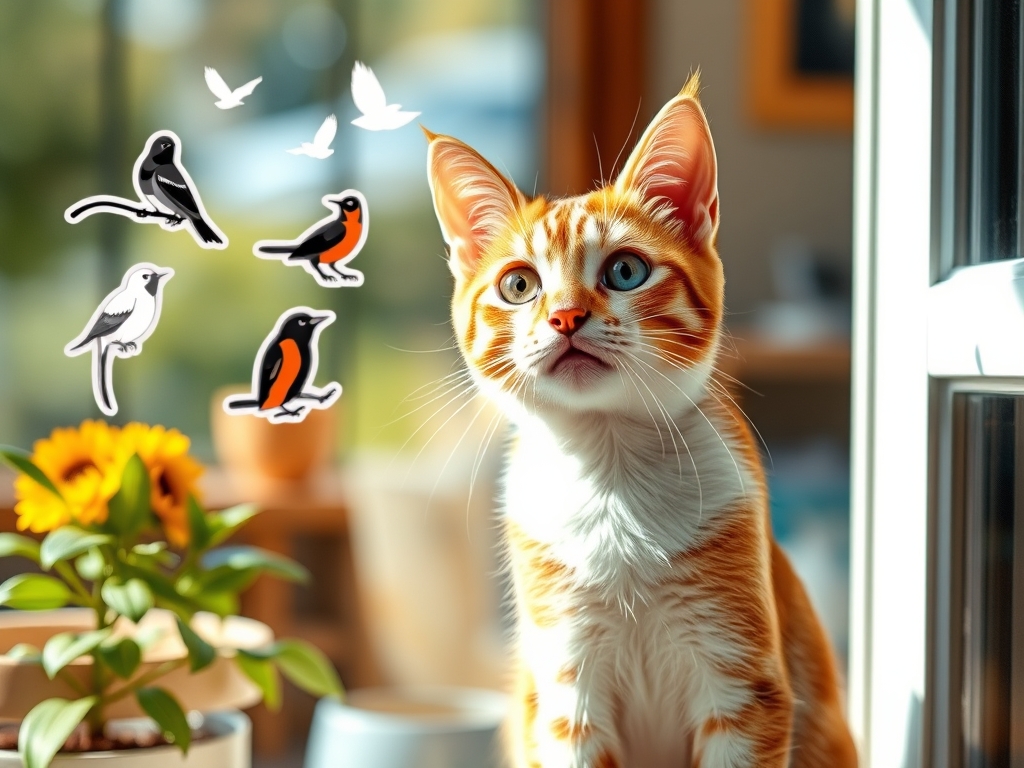 Benefits and Features of Cat Window Decals - cat window decals stickers