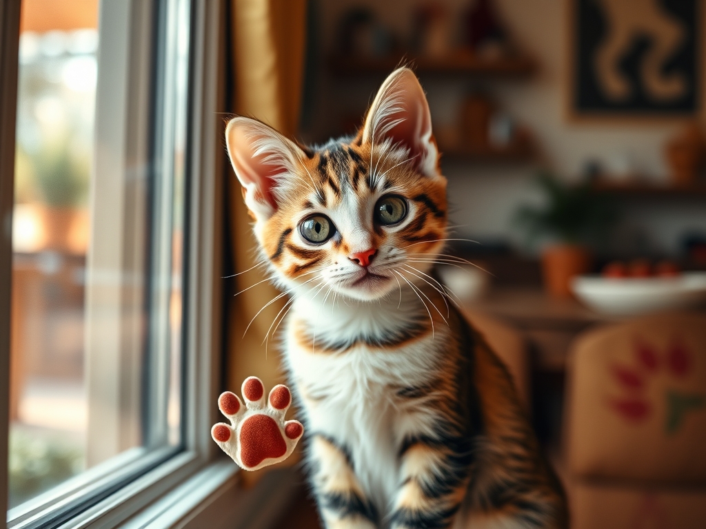 Benefits of Cute Cat Paw Print Window Stickers - cat window decals stickers