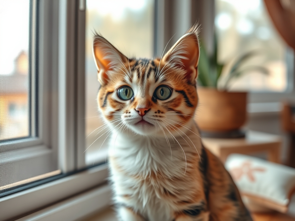 best window screens to prevent cat escapes - cat window escape prevention screens guide hero image