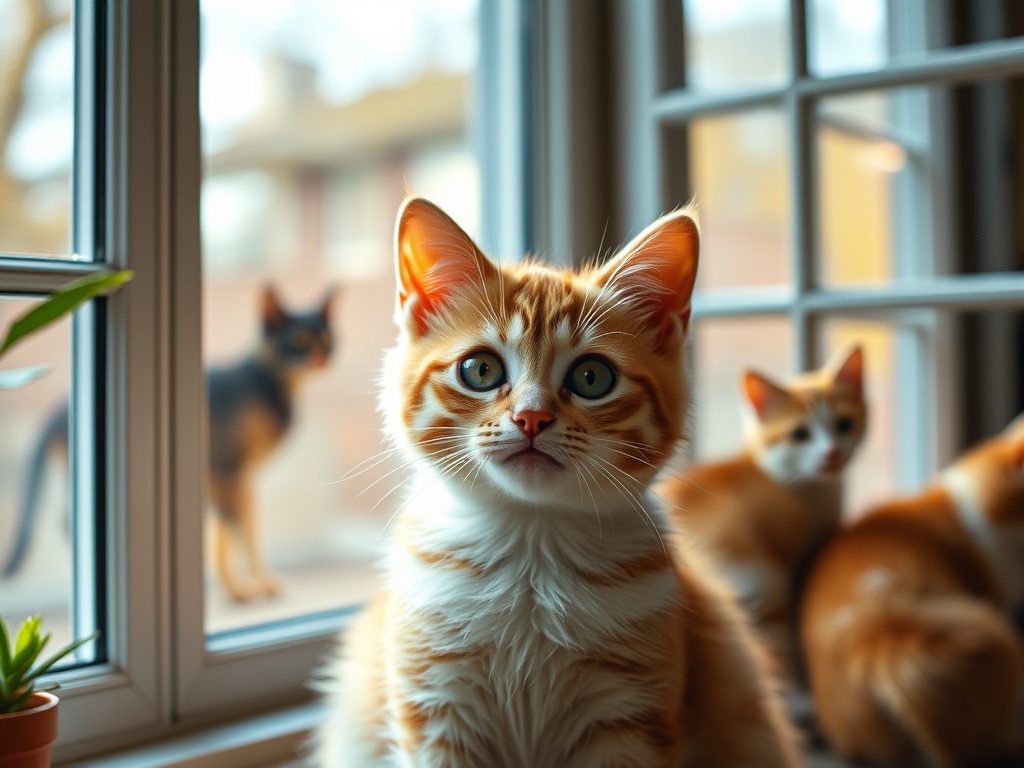 best window screens for indoor cats - cat window escape prevention guide hero image