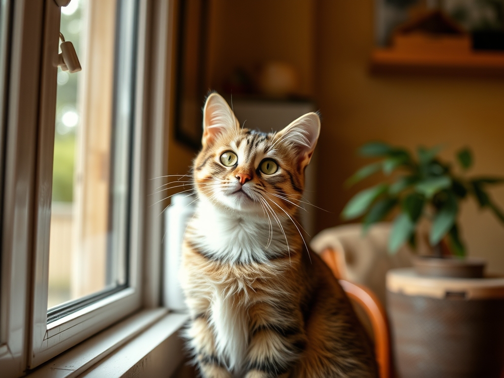 Cat owner reviewing how to install cat window barriers options for their pet in 2026