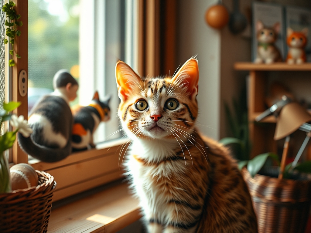 Cat owner reviewing best window perch accessories for cats options for their pet in 2026