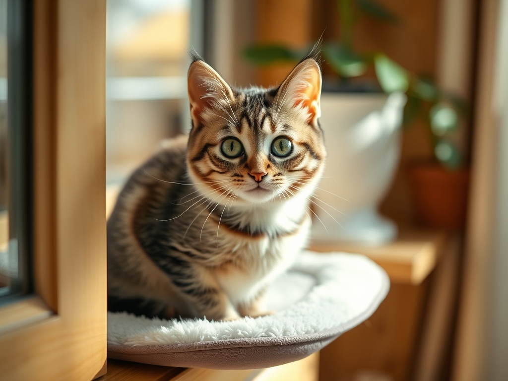 Cat owner reviewing cat window perch pad reviews options for their pet in 2026