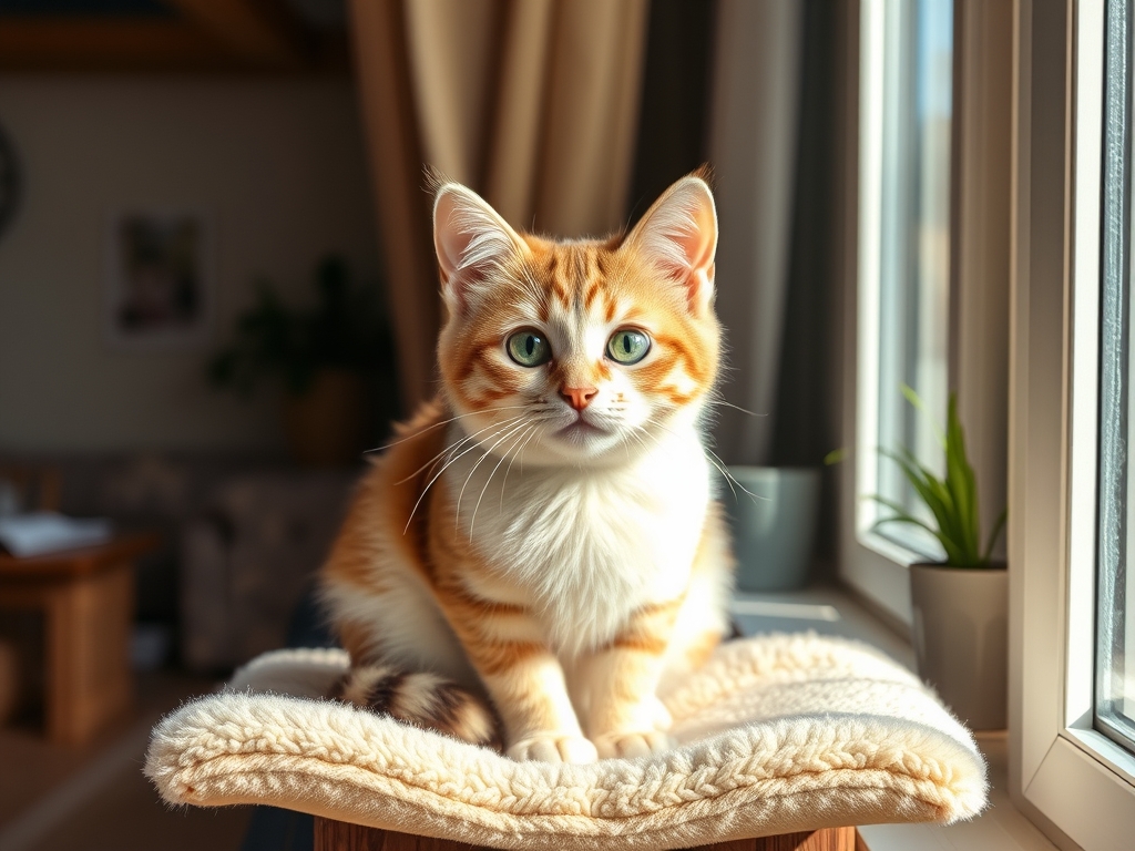 Cat owner reviewing how to make a cat window perch pad options for their pet in 2026