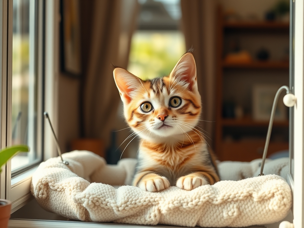 cat window bed with suction cups - cat window perches & beds guide hero image