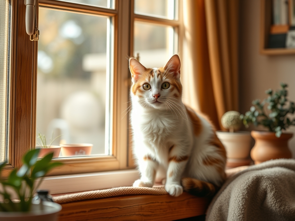 cat window seat for easy cleaning - cat window perches beds guide hero image