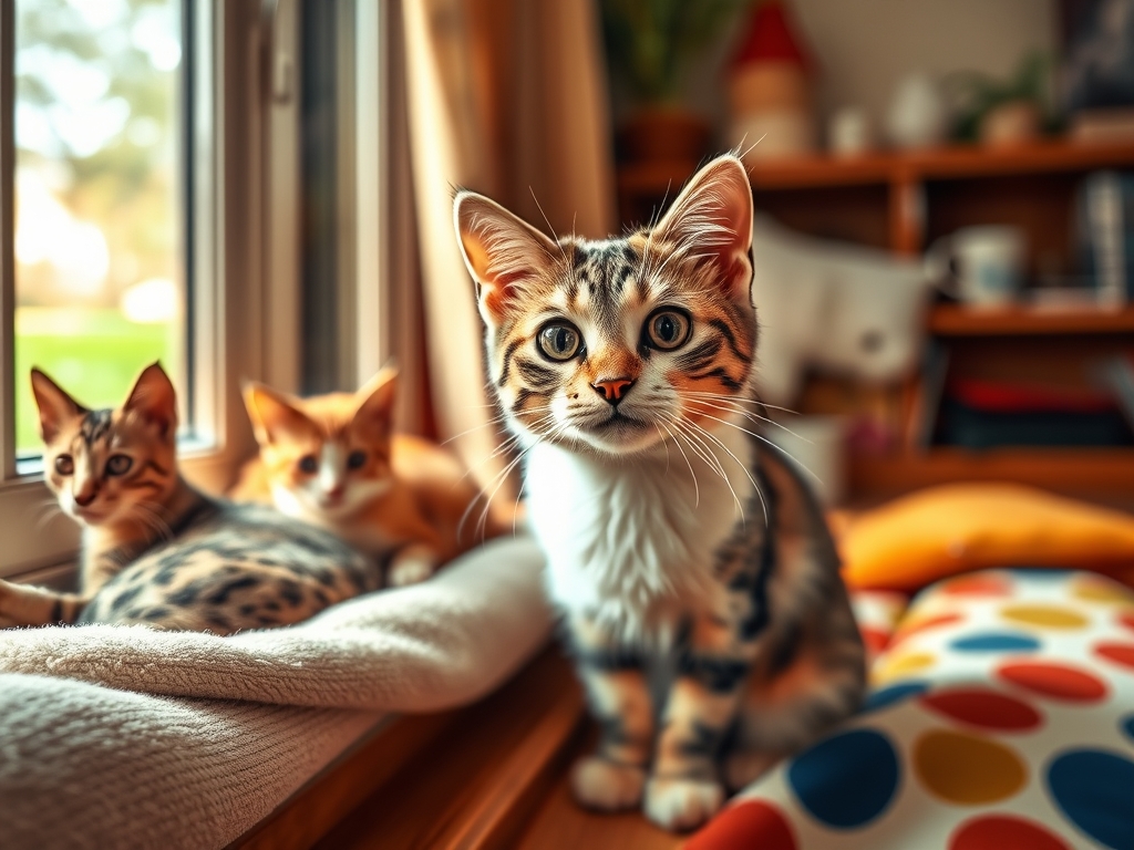 cat window seat for multiple pets - cat window perches beds guide hero image