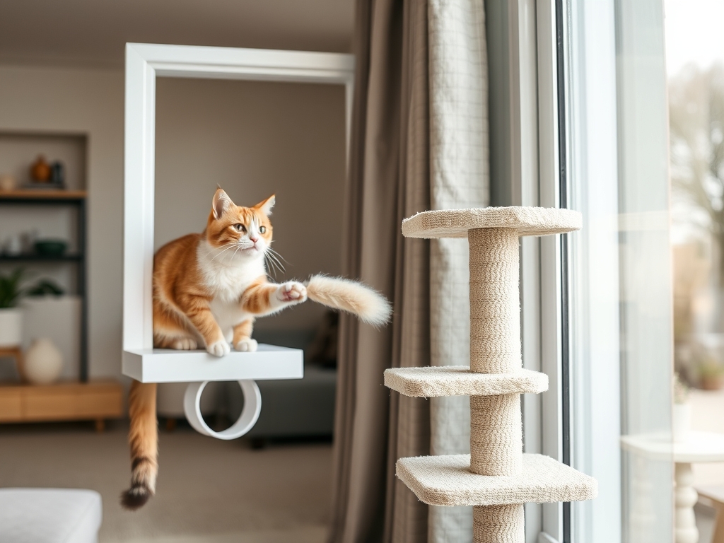 Cat owner reviewing cat window perch vs cat tree options for their pet in 2026