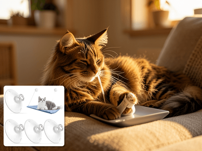 How to Install a Cat Window Seat with Suction Cups - expert cat window seat with suction cups guide