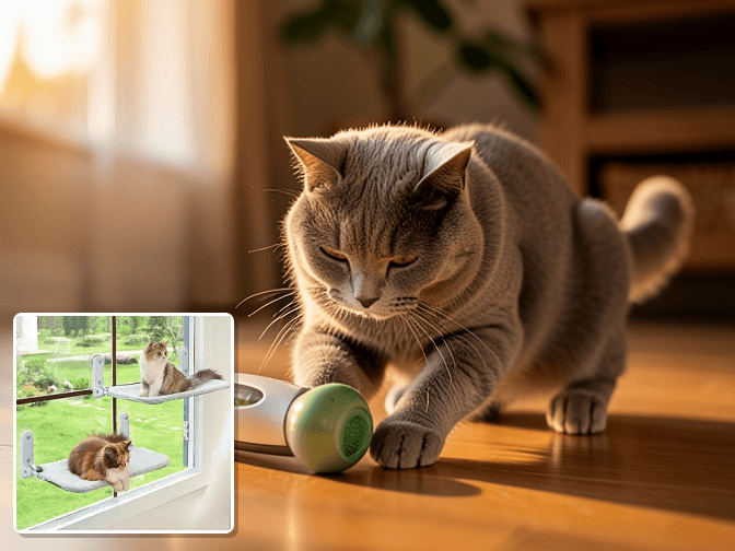 How It Works - expert foldable cat window perches with suction cups guide