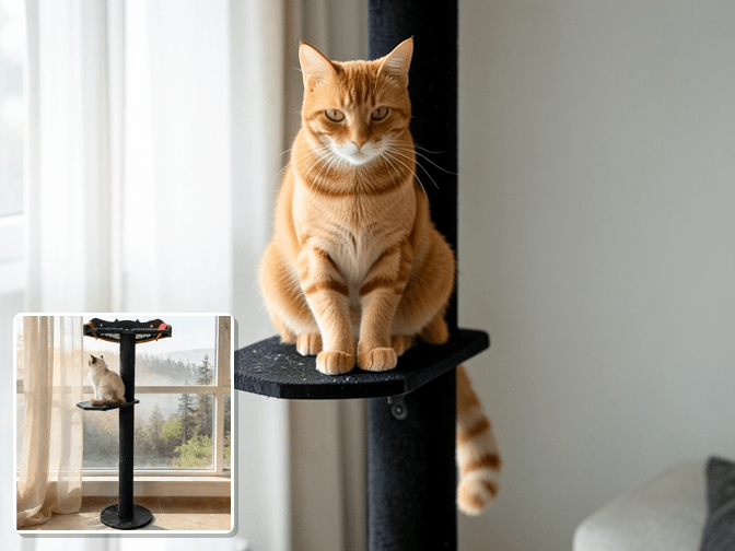 How It Works - expert best cat window perch for large cats guide
