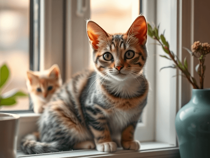 Cat owner reviewing choosing secure window perches for cats options for their pet in 2026