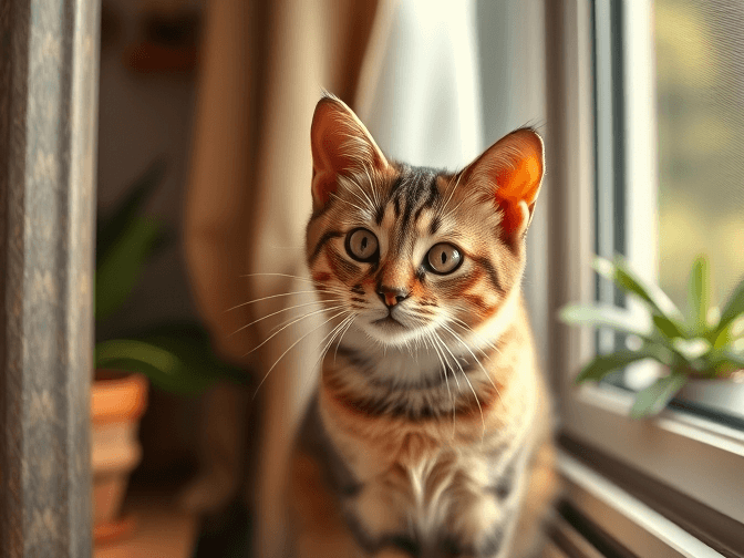 Cat owner reviewing how to install cat window mesh options for their pet in 2026