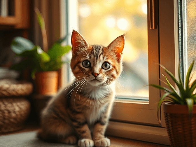 Cat owner reviewing reviews of cat window enclosures options for their pet in 2026