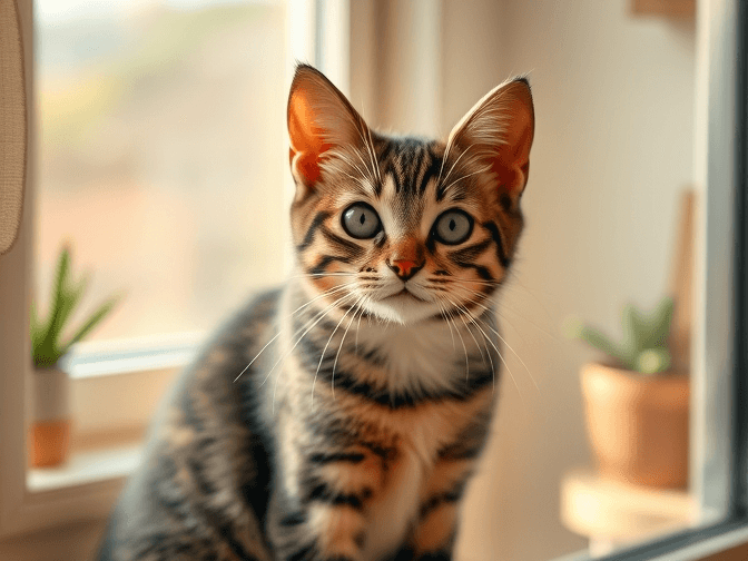 Cat owner reviewing diy cat window safety screen options for their pet in 2026